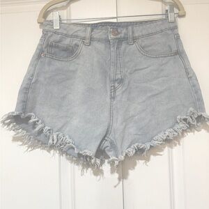 Wild fable high rise cut offs denim shorts sz 6